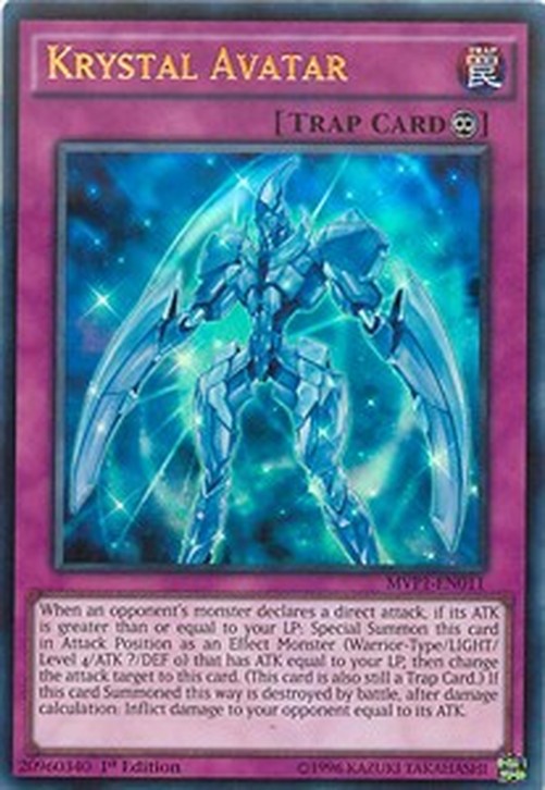 Yu-Gi-Oh! MVP1 Krystal Avatar (V.1 - Ultra Rare)