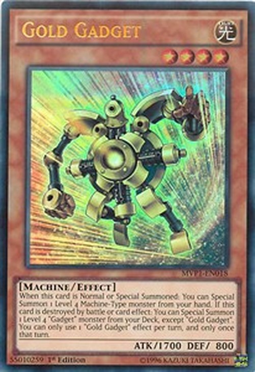 Yu-Gi-Oh! MVP1 Gold Gadget (V.1 - Ultra Rare)