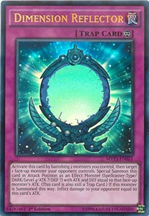 Yu-Gi-Oh! MVP1 Dimension Reflector (V.1 - Ultra Rare)