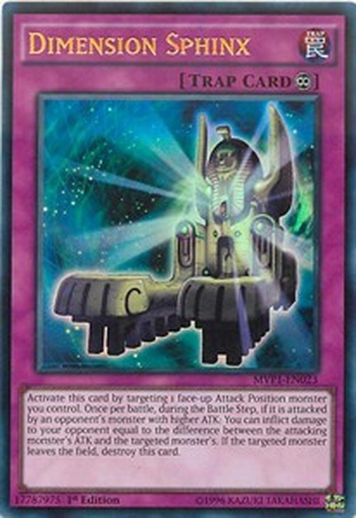 Yu-Gi-Oh! MVP1 Dimension Sphinx (V.1 - Ultra Rare)