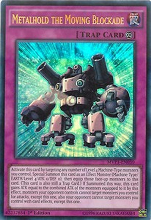 Yu-Gi-Oh! MVP1 Metalhold the Moving Blockade (V.1 - Ultra Rare)