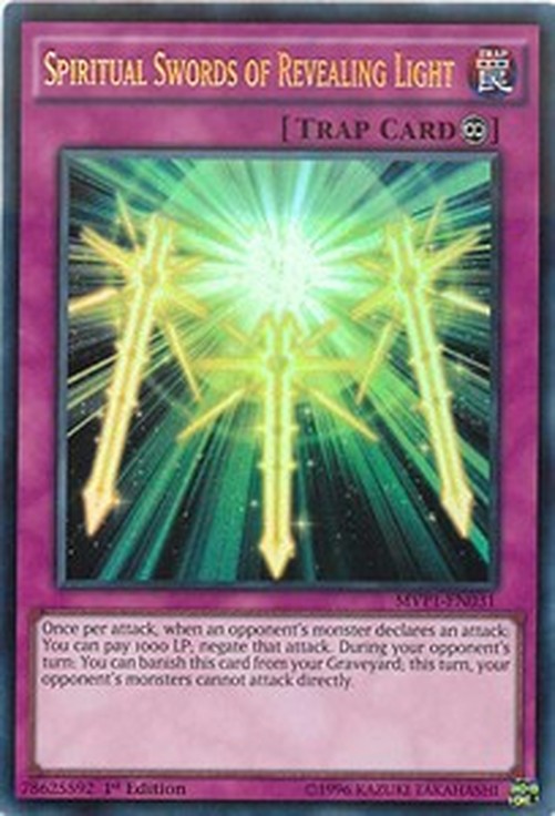 Yu-Gi-Oh! MVP1 Spiritual Swords of Revealing Light (V.1 - Ultra Rare)