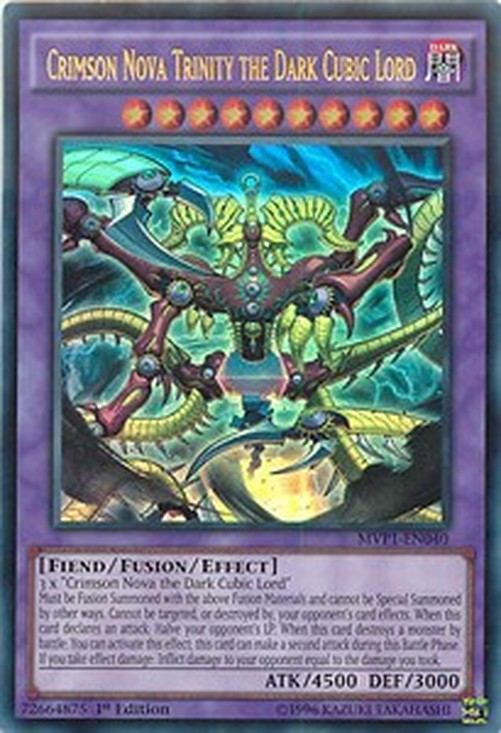 Yu-Gi-Oh! MVP1 Crimson Nova Trinity the Dark Cubic Lord (V.1 - Ultra Rare)