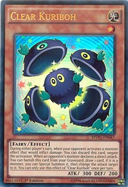 Yu-Gi-Oh! MVP1 Clear Kuriboh (V.1 - Ultra Rare)