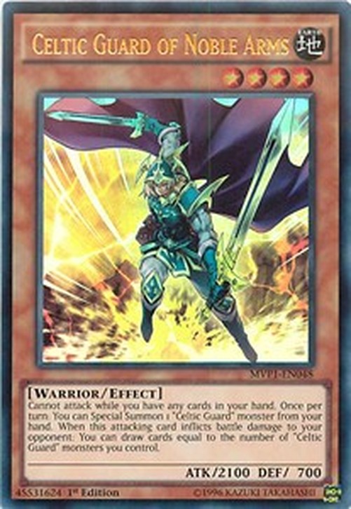 Yu-Gi-Oh! MVP1 Celtic Guard of Noble Arms (V.1 - Ultra Rare)