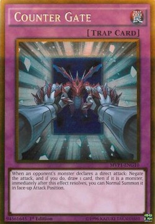 Yu-Gi-Oh! MVP1 Counter Gate (V.2 - Gold Rare)