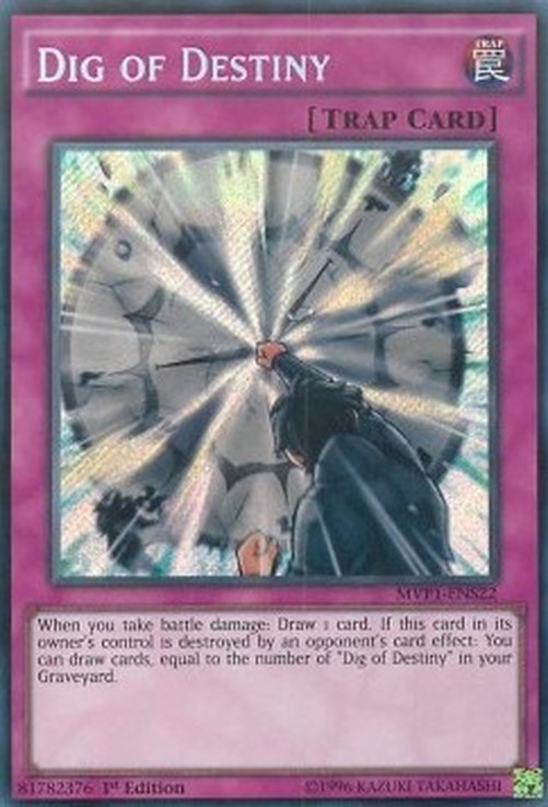 Yu-Gi-Oh! MVP1 Dig of Destiny (V.3 - Secret Rare)