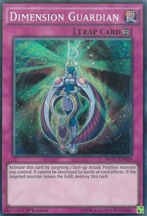 Yu-Gi-Oh! MVP1 Dimension Guardian (V.3 - Secret Rare)