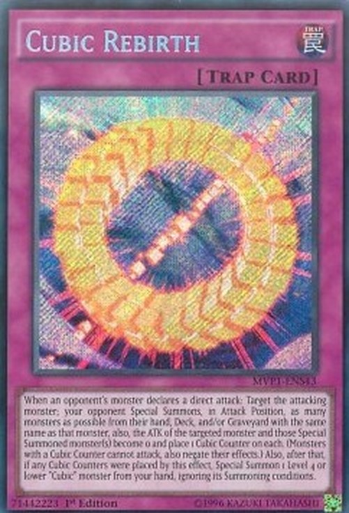 Yu-Gi-Oh! MVP1 Cubic Rebirth (V.3 - Secret Rare)