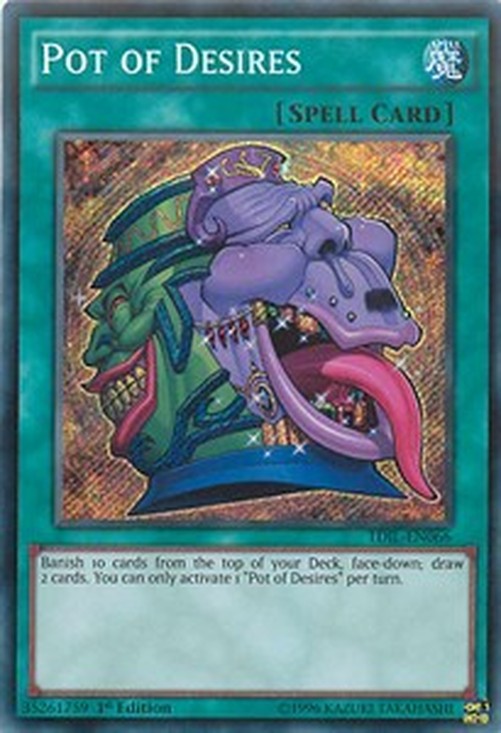 Yu-Gi-Oh! TDIL Pot of Desires