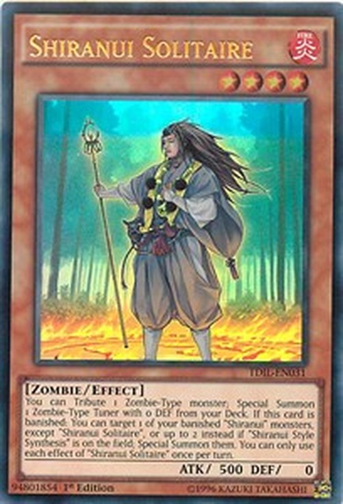 Yu-Gi-Oh! TDIL Shiranui Solitaire