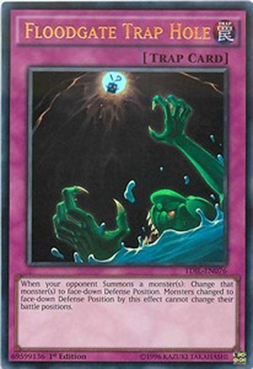 Yu-Gi-Oh! TDIL Floodgate Trap Hole