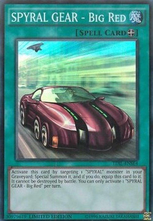 Yu-Gi-Oh! TDIL SPYRAL GEAR - Big Red (V.2 - Super Rare)