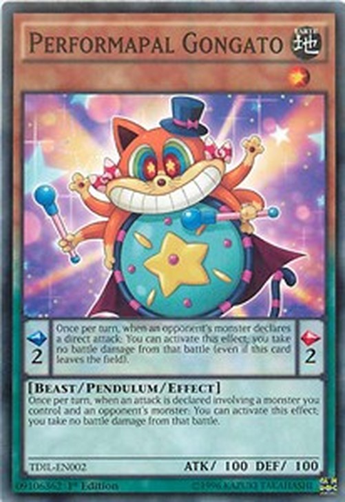 Yu-Gi-Oh! TDIL Performapal Gongato