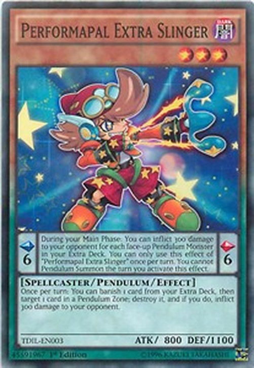 Yu-Gi-Oh! TDIL Performapal Extra Slinger