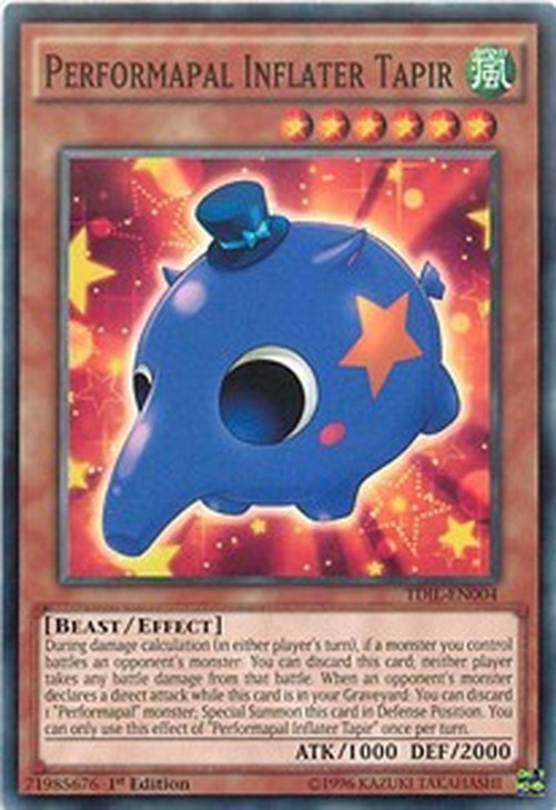 Yu-Gi-Oh! TDIL Performapal Inflater Tapir
