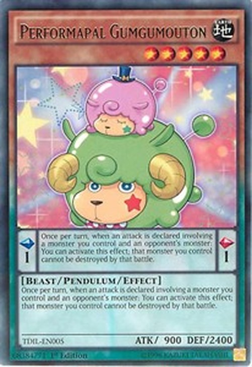 Yu-Gi-Oh! TDIL Performapal Gumgumouton