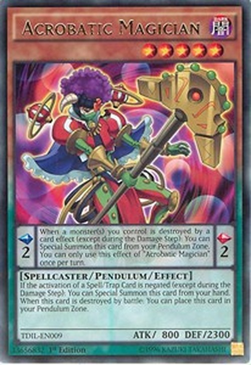 Yu-Gi-Oh! TDIL Acrobatic Magician