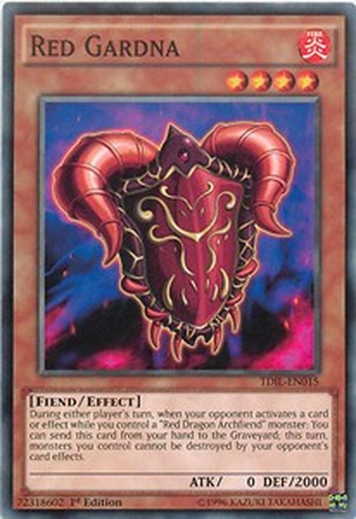 Yu-Gi-Oh! TDIL Red Gardna