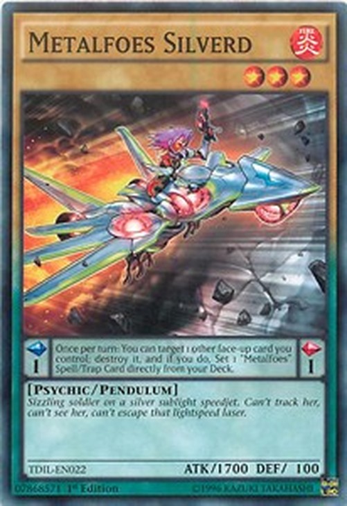 Yu-Gi-Oh! TDIL Metalfoes Silverd