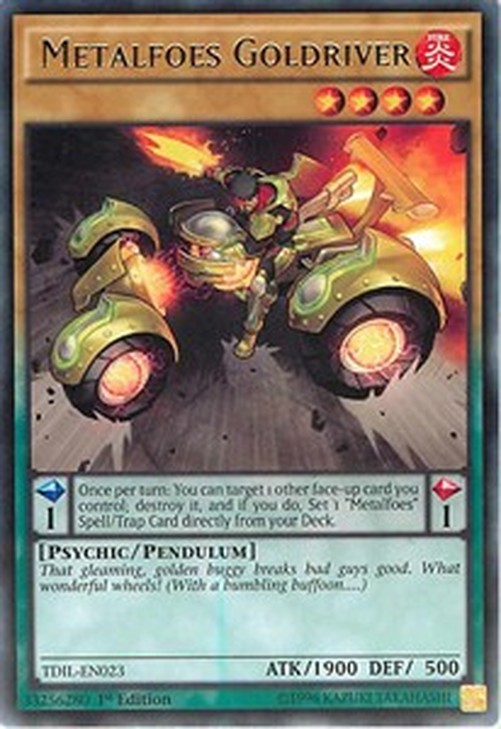 Yu-Gi-Oh! TDIL Metalfoes Goldriver