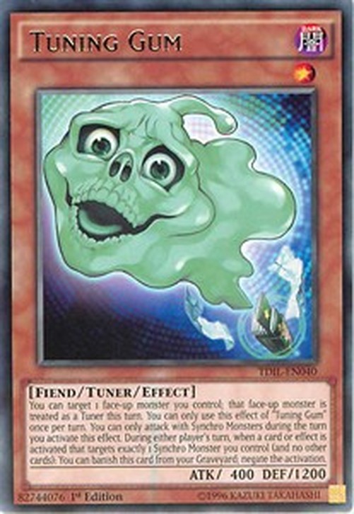 Yu-Gi-Oh! TDIL Tuning Gum