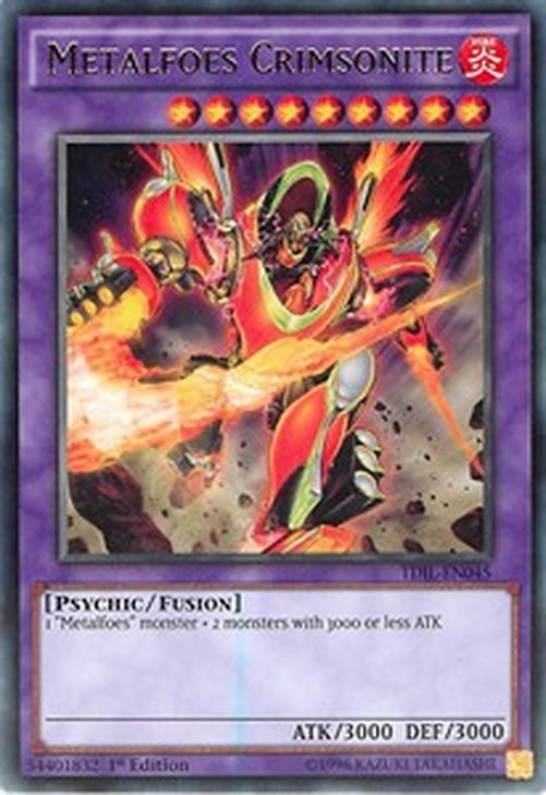 Yu-Gi-Oh! TDIL Metalfoes Crimsonite