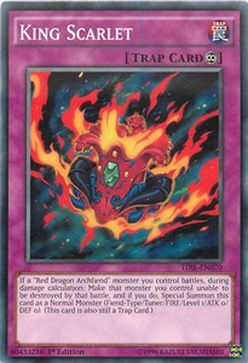 Yu-Gi-Oh! TDIL King Scarlet