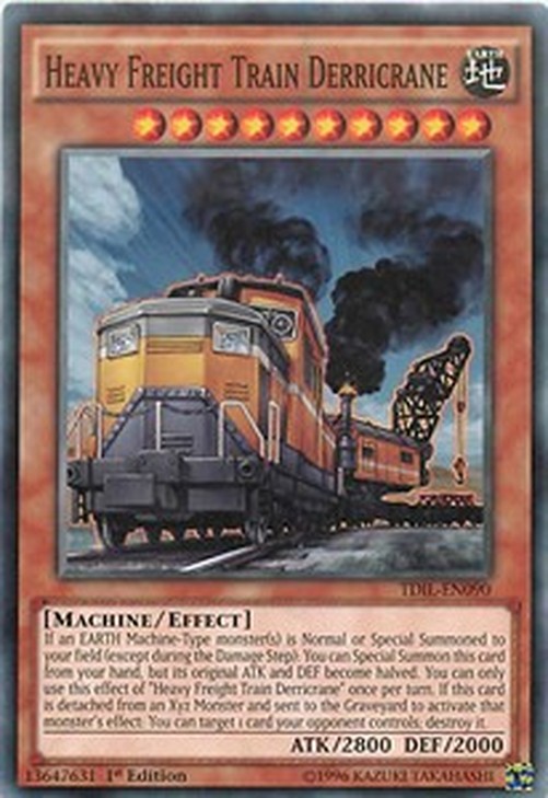 Yu-Gi-Oh! TDIL Heavy Freight Train Derricrane