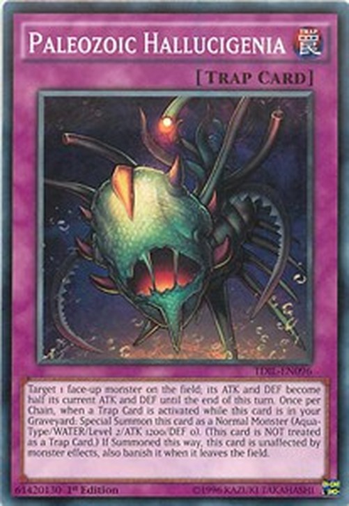 Yu-Gi-Oh! TDIL Paleozoic Hallucigenia
