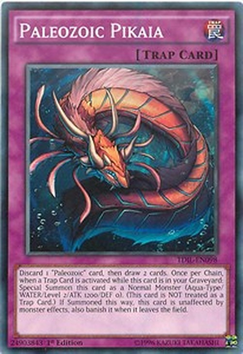 Yu-Gi-Oh! TDIL Paleozoic Pikaia