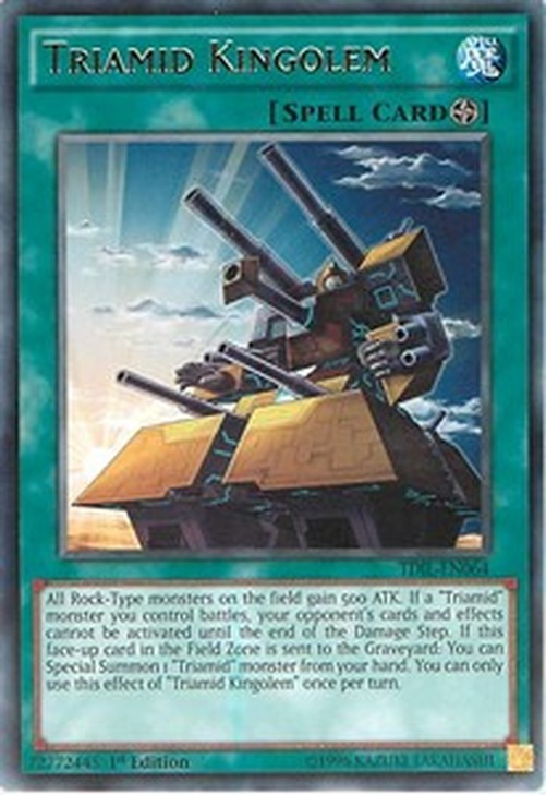 Yu-Gi-Oh! TDIL Triamid Kingolem