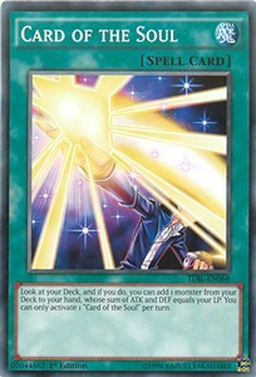 Yu-Gi-Oh! TDIL Card of the Soul
