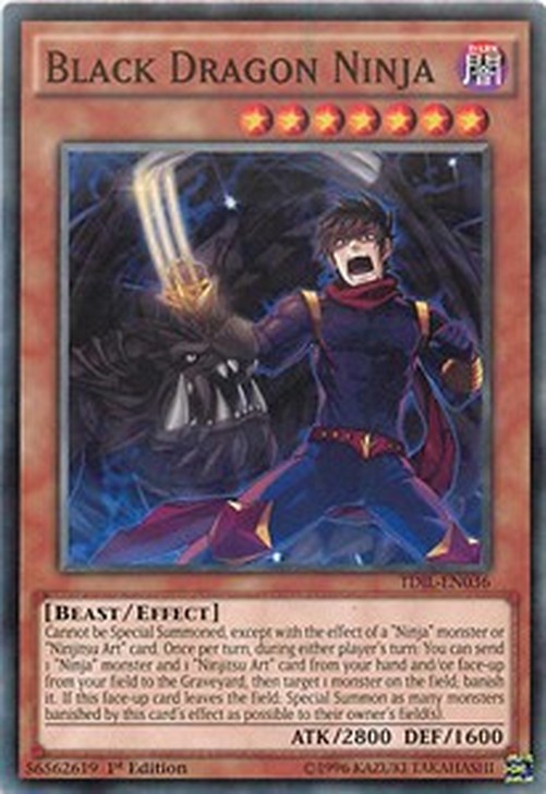 Yu-Gi-Oh! TDIL Black Dragon Ninja