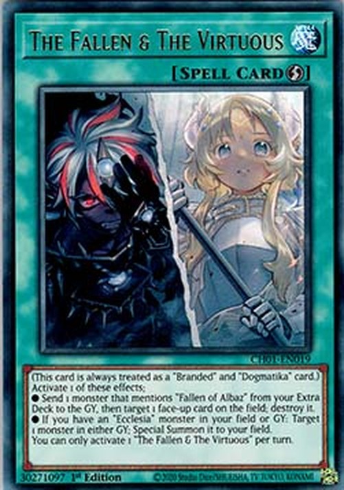 Yu-Gi-Oh! CH01 The Fallen & The Virtuous (V.1 - Ultra Rare)