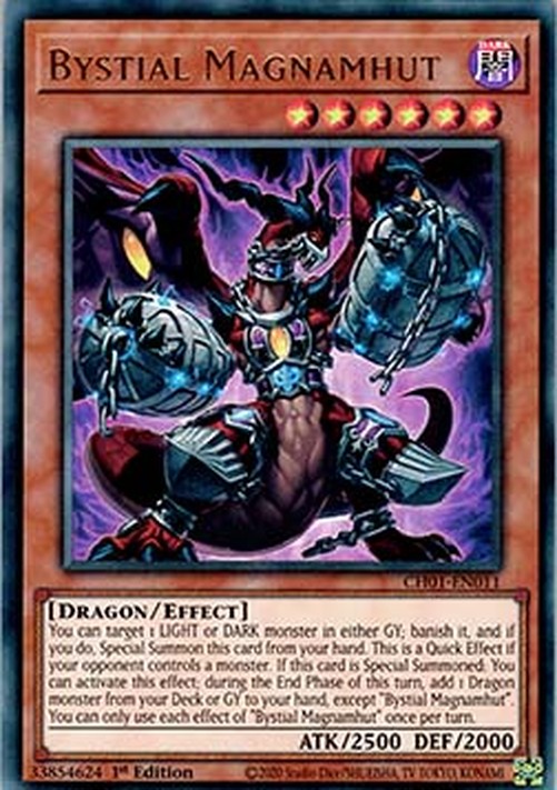 Yu-Gi-Oh! CH01 Bystial Magnamhut