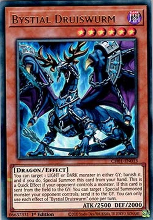 Yu-Gi-Oh! CH01 Bystial Druiswurm
