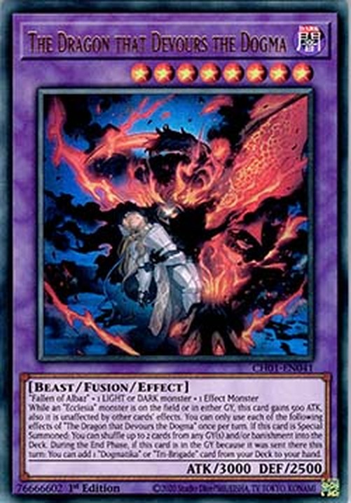 Yu-Gi-Oh! CH01 The Dragon that Devours the Dogma (V.1 - Ultra Rare)