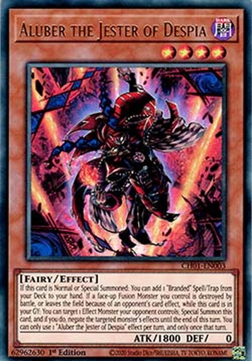 Yu-Gi-Oh! CH01 Aluber the Jester of Despia