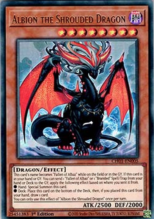 Yu-Gi-Oh! CH01 Albion the Shrouded Dragon