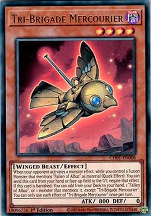 Yu-Gi-Oh! CH01 Tri-Brigade Mercourier