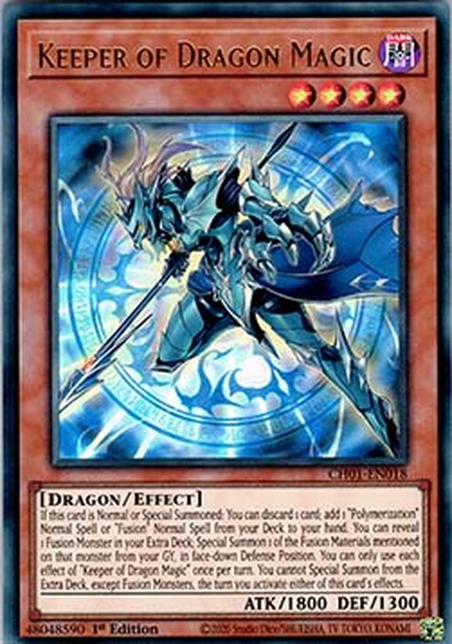 Yu-Gi-Oh! CH01 Keeper of Dragon Magic