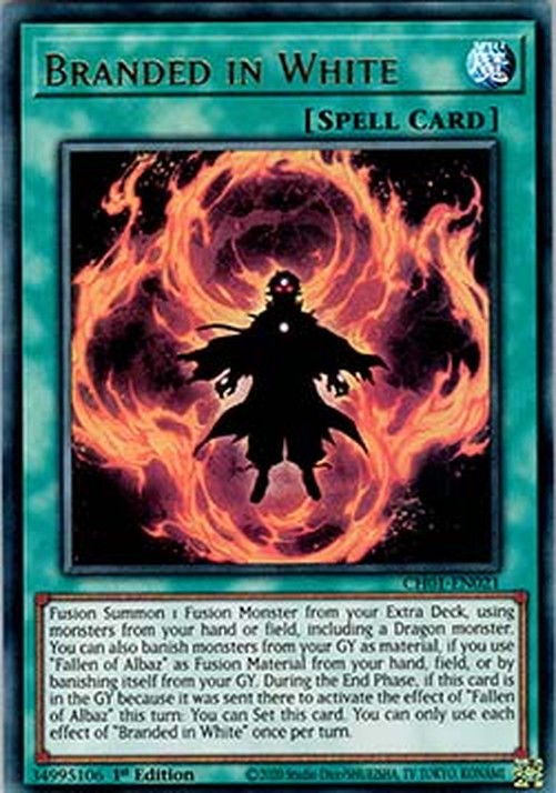 Yu-Gi-Oh! CH01 Branded in White