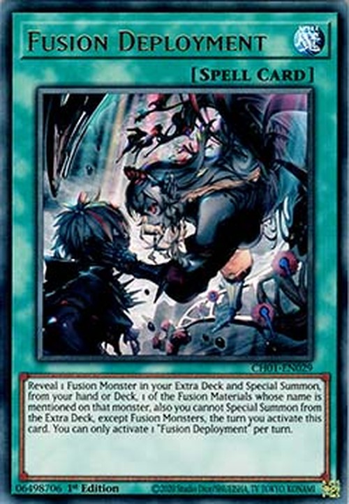 Yu-Gi-Oh! CH01 Fusion Deployment (V.1 - Ultra Rare)