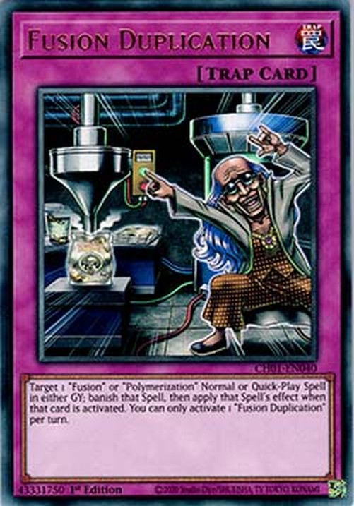 Yu-Gi-Oh! CH01 Fusion Duplication
