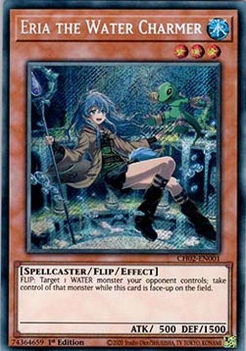 Yu-Gi-Oh! CH02 Eria the Water Charmer (V.2 - Secret Rare)