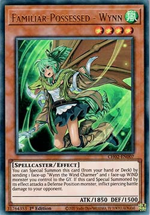 Yu-Gi-Oh! CH02 Familiar-Possessed - Wynn