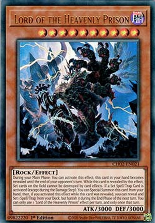 Yu-Gi-Oh! CH02 Lord of the Heavenly Prison