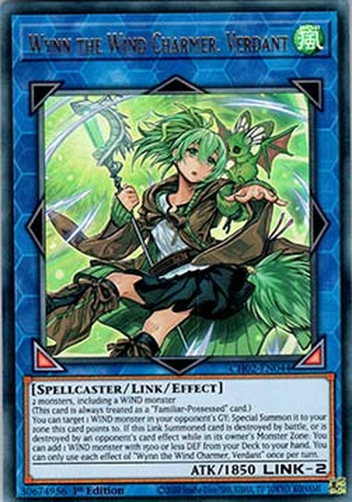 Yu-Gi-Oh! CH02 Wynn the Wind Charmer, Verdant
