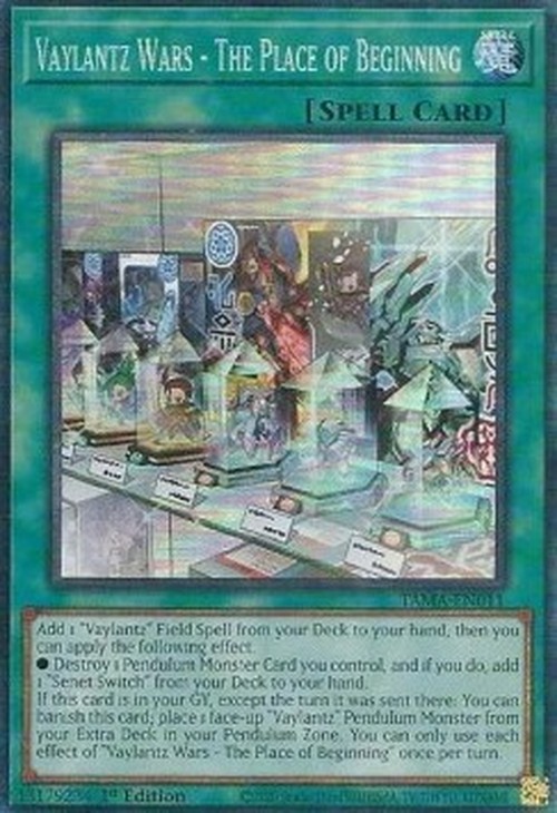 Yu-Gi-Oh! TAMA Vaylantz Wars - The Place of Beginning (V.2 - Collectors Rar